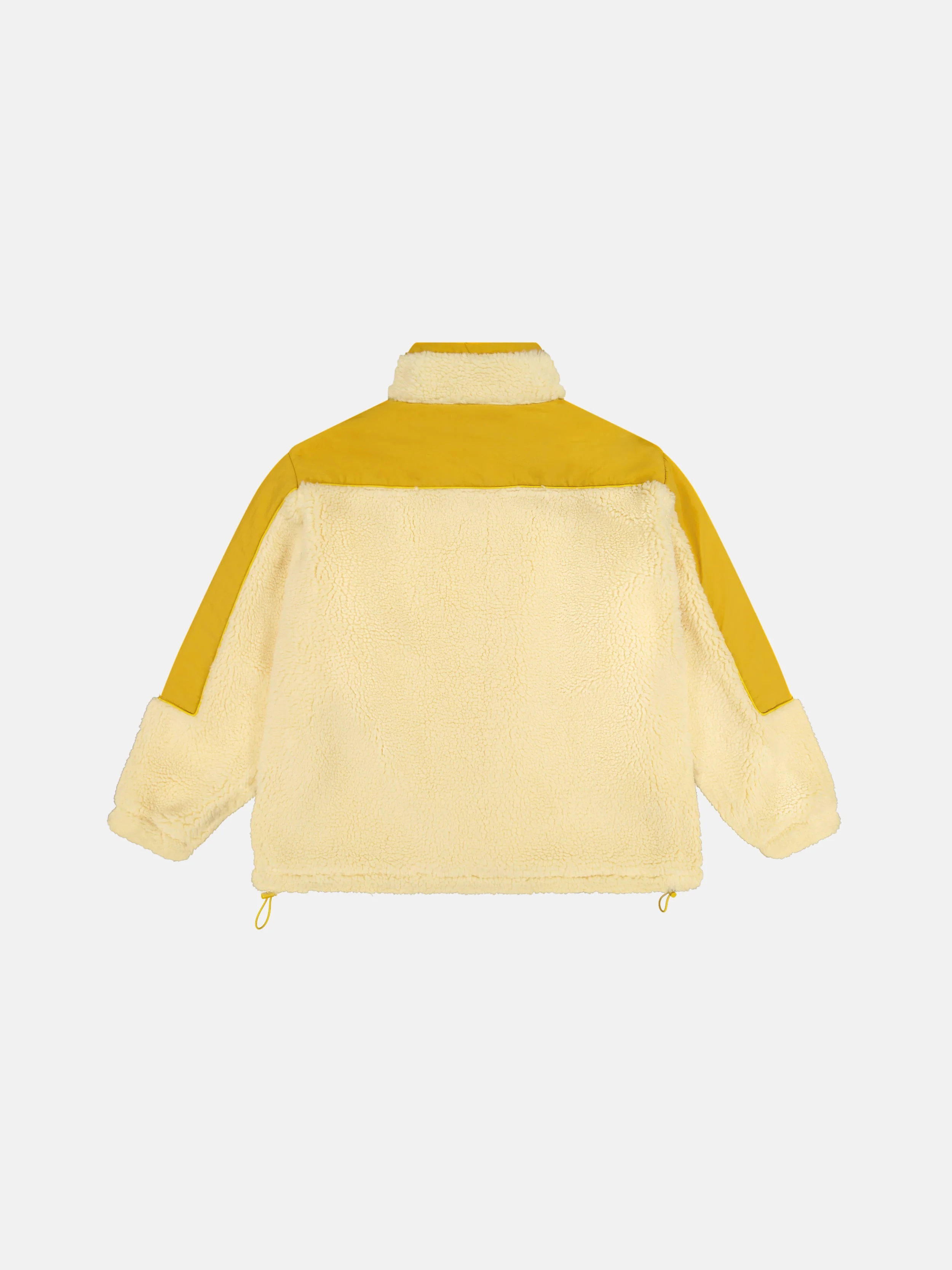 OVERSIZE SHERPA JACKET COLORBLOCK - Image 3