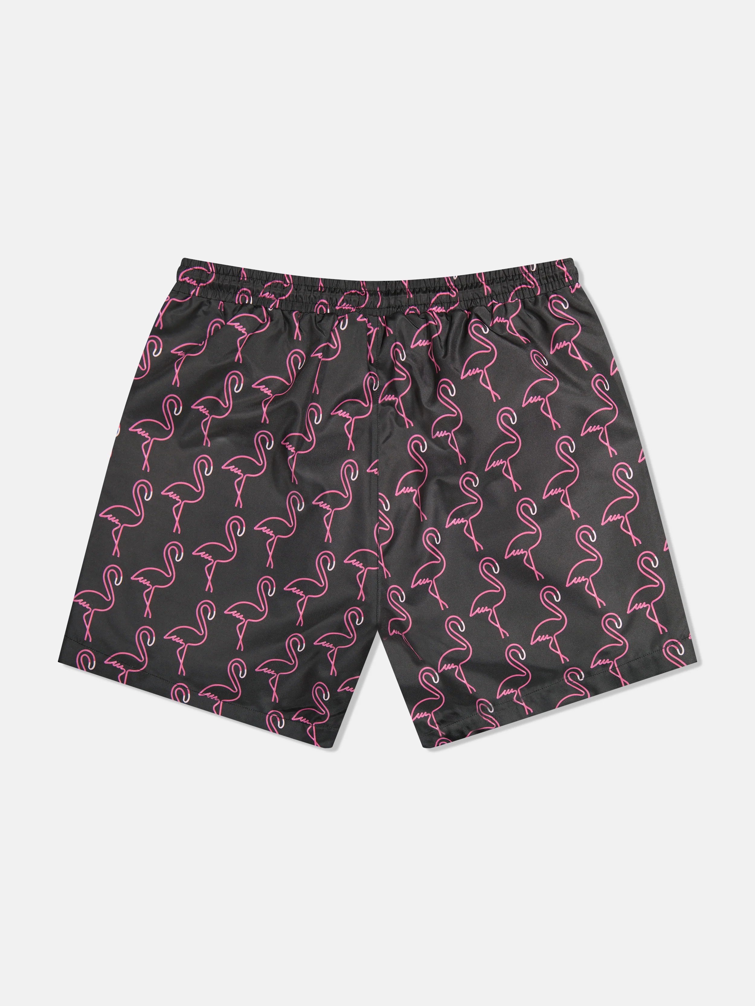 ZACK SWIM TRUNK NEON FLAMINGO AOP - Image 3