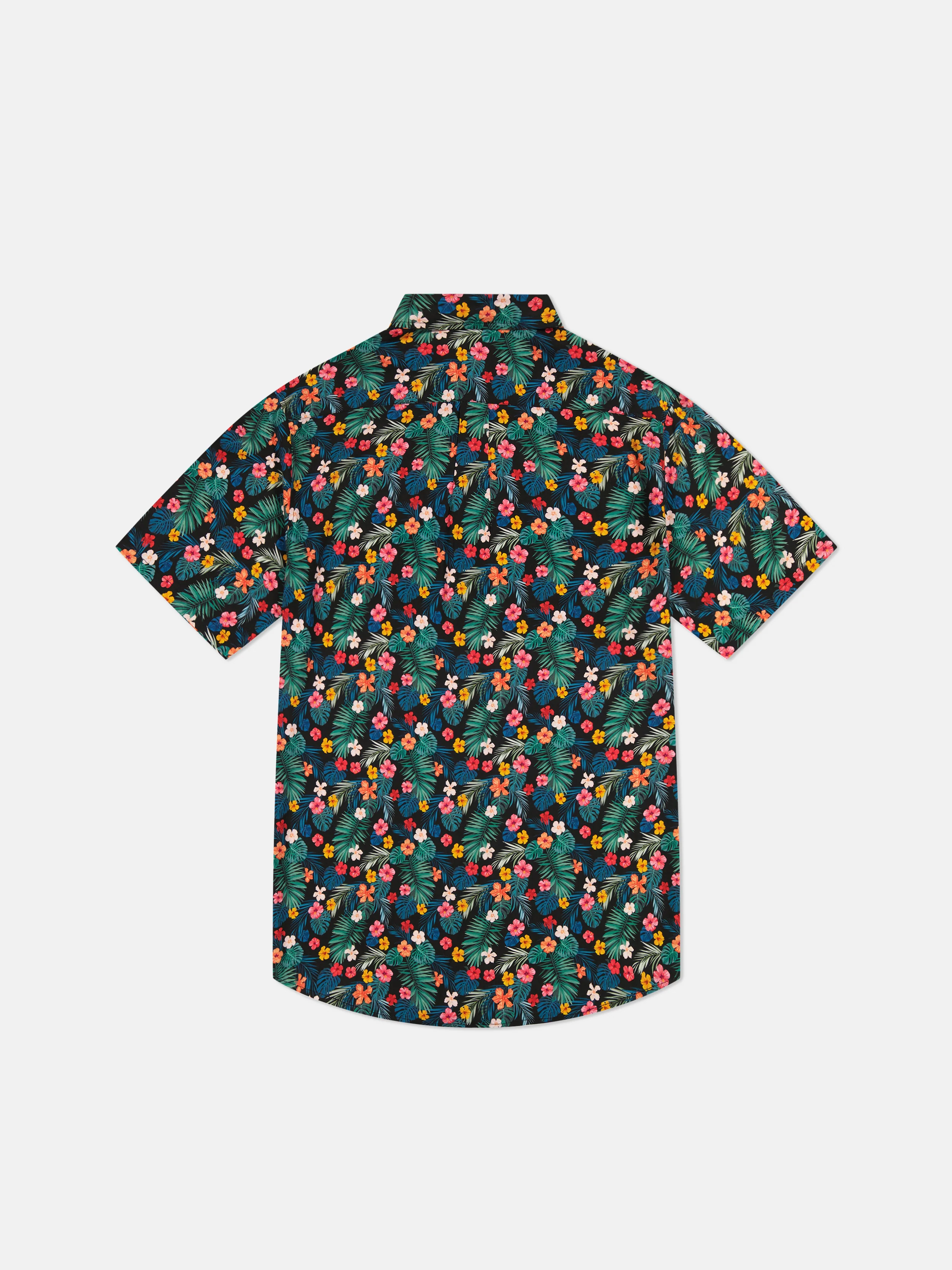 ODEN S/S SHIRT MONSTERA FLOWERS AOP - Image 3