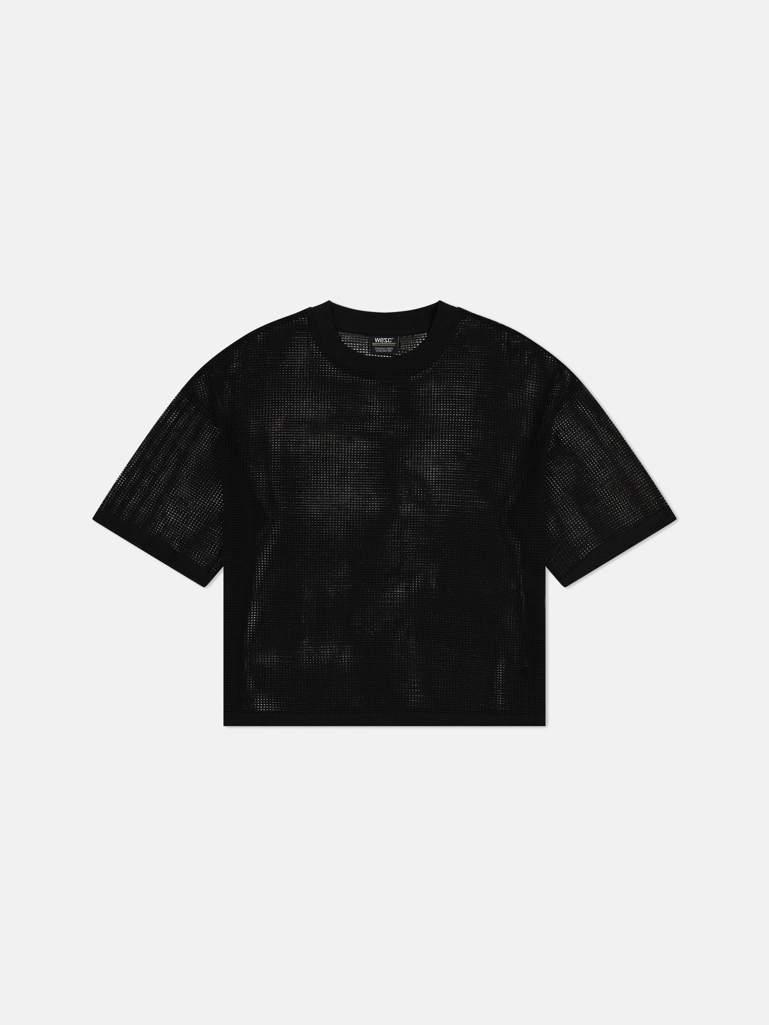 CROPPED TEE MESH