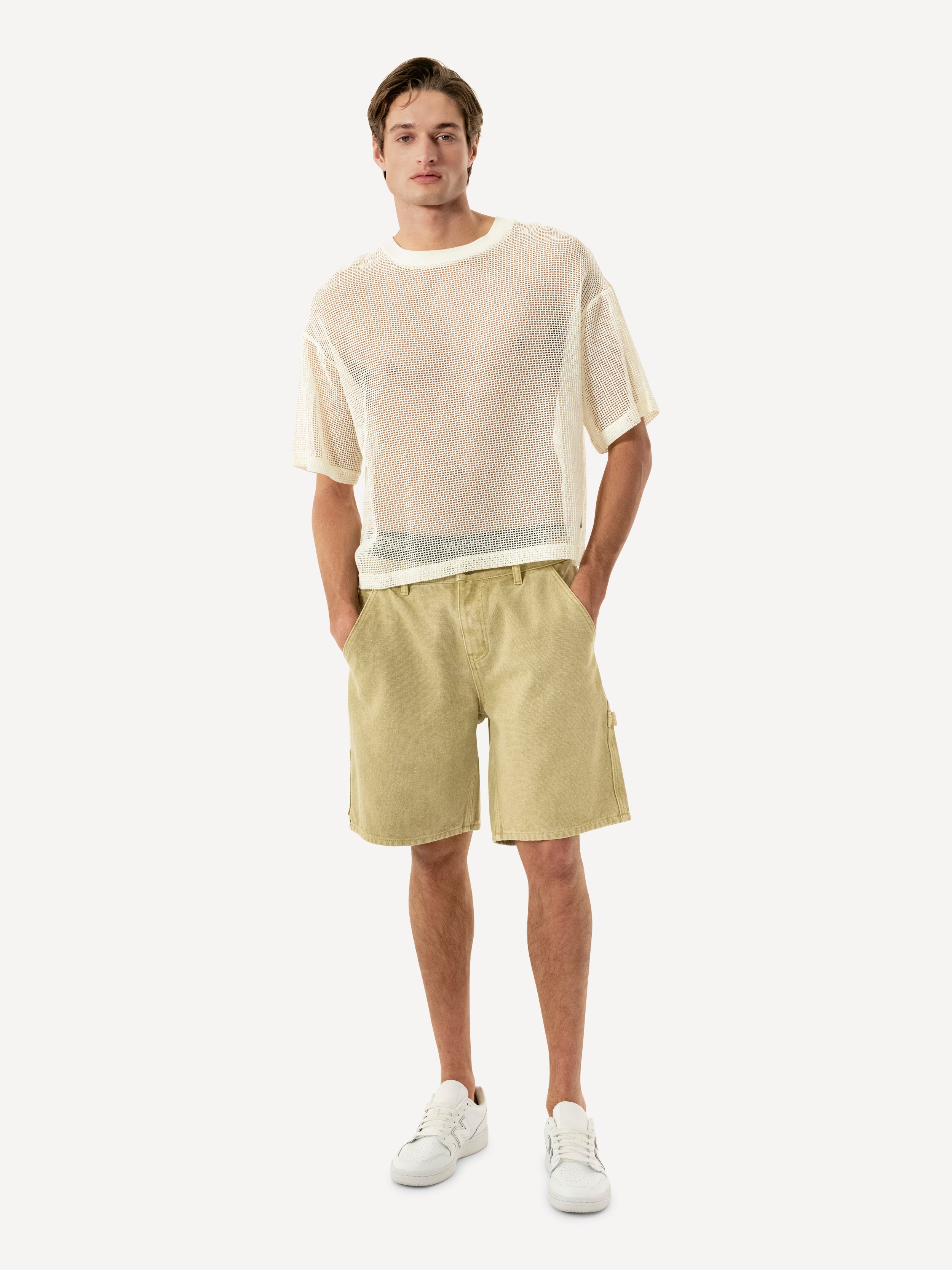 CROPPED TEE MESH - Image 2
