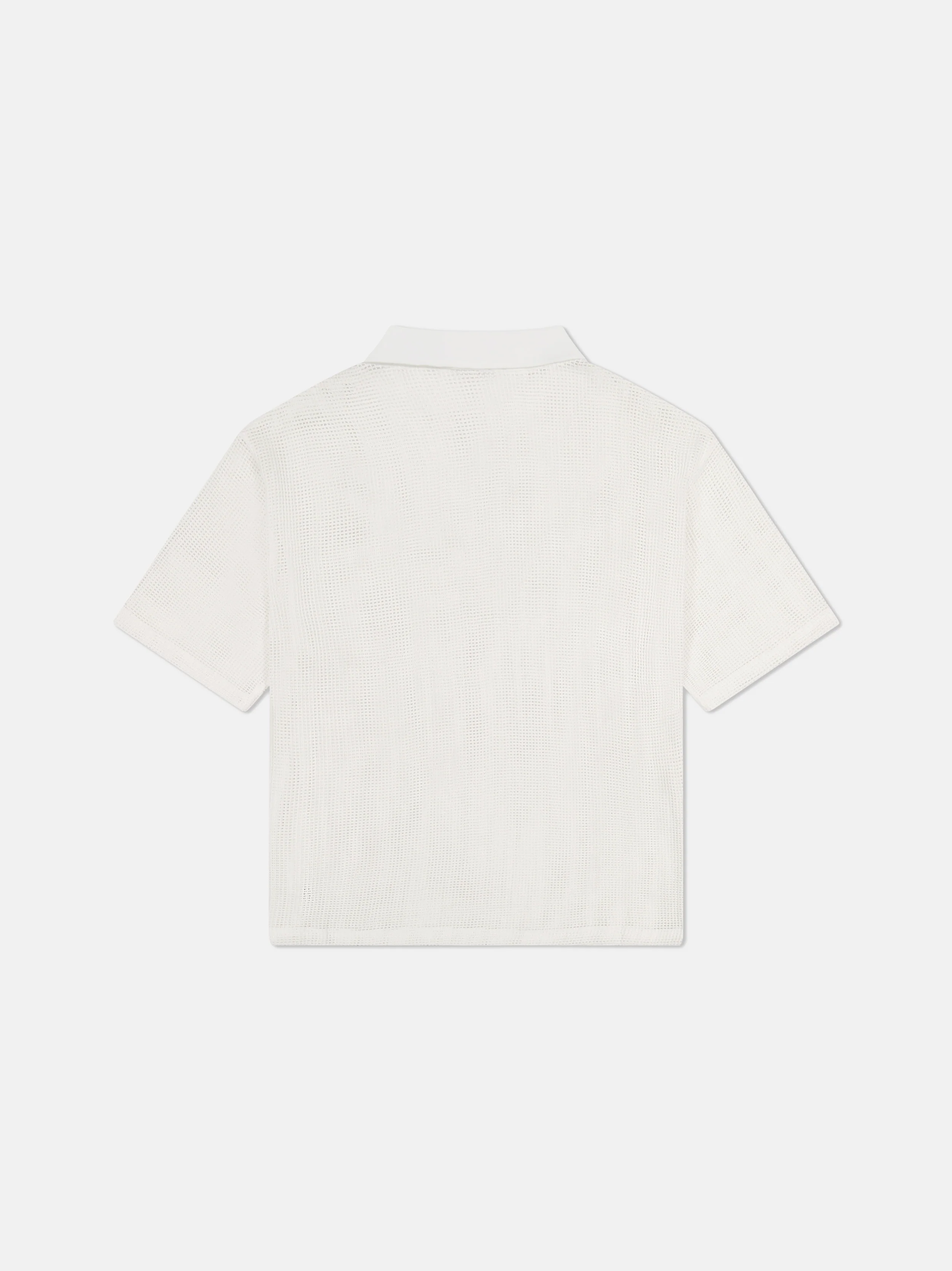 JOHNNY COLLAR PULLOVER MESH - Image 3
