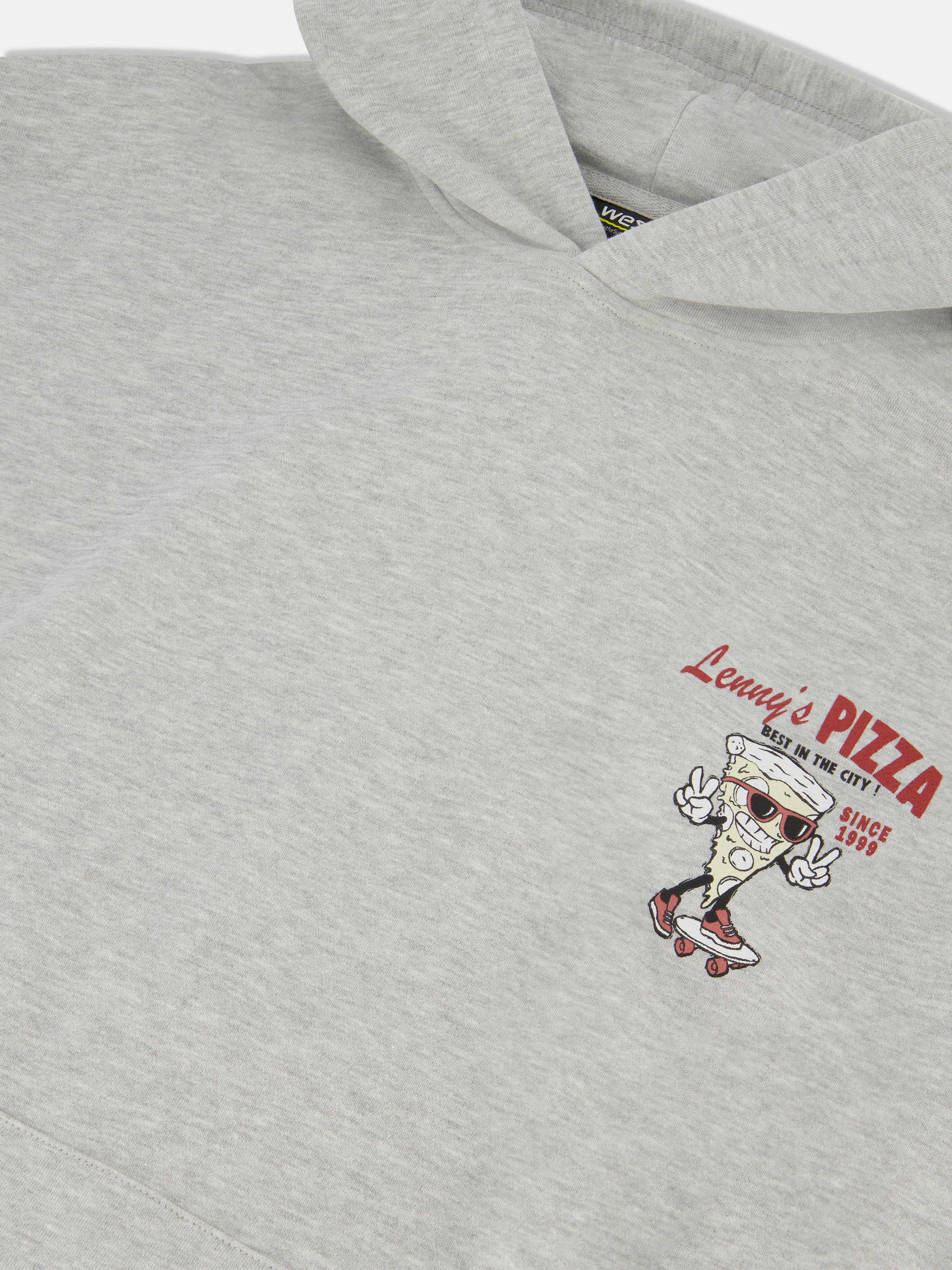 DROPPED SHOULDER HOODIE PIZZA - Image 3