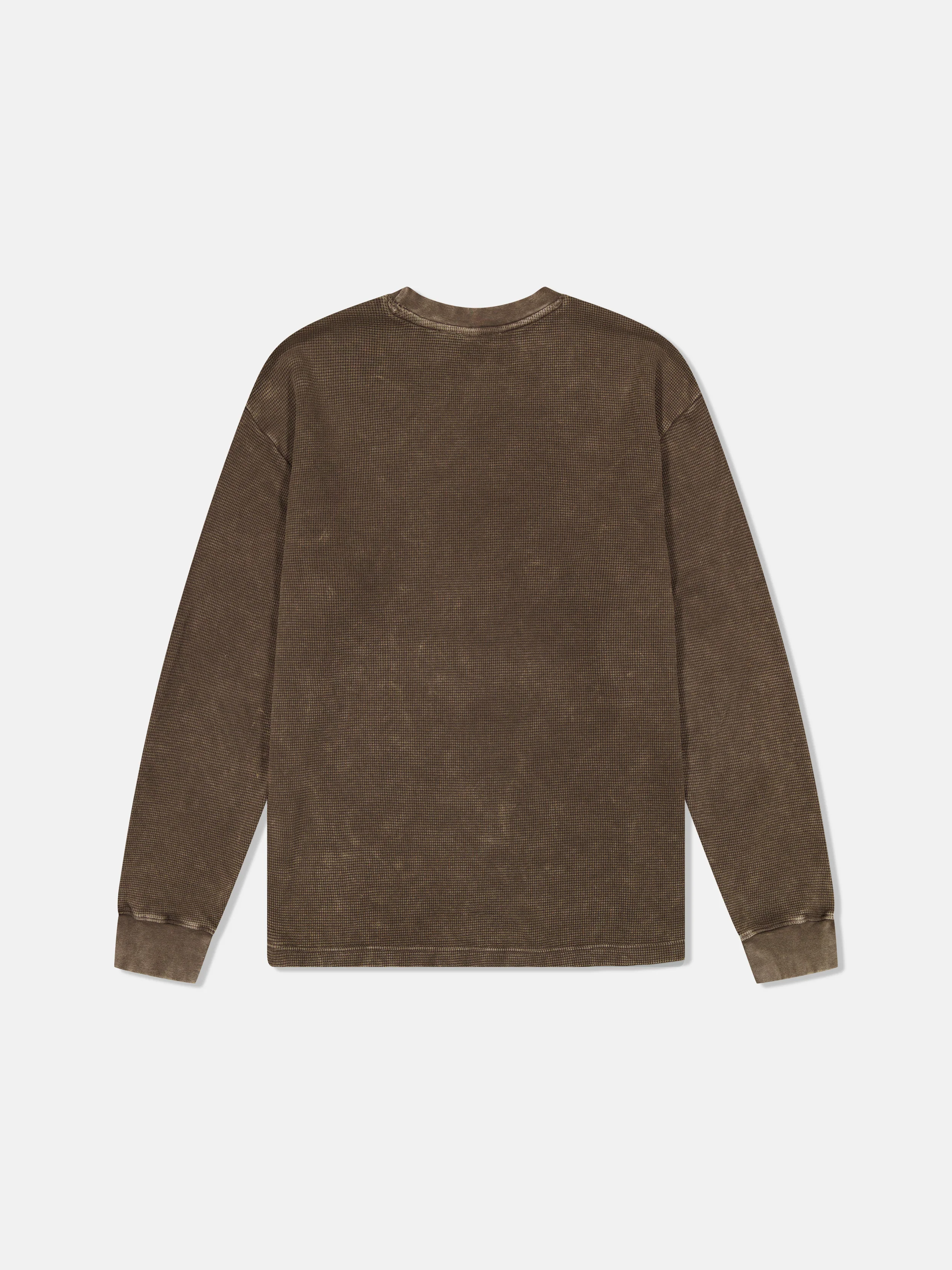 L/S THERMAL ENZYME WASHED VERTICAL LOGO - Image 3