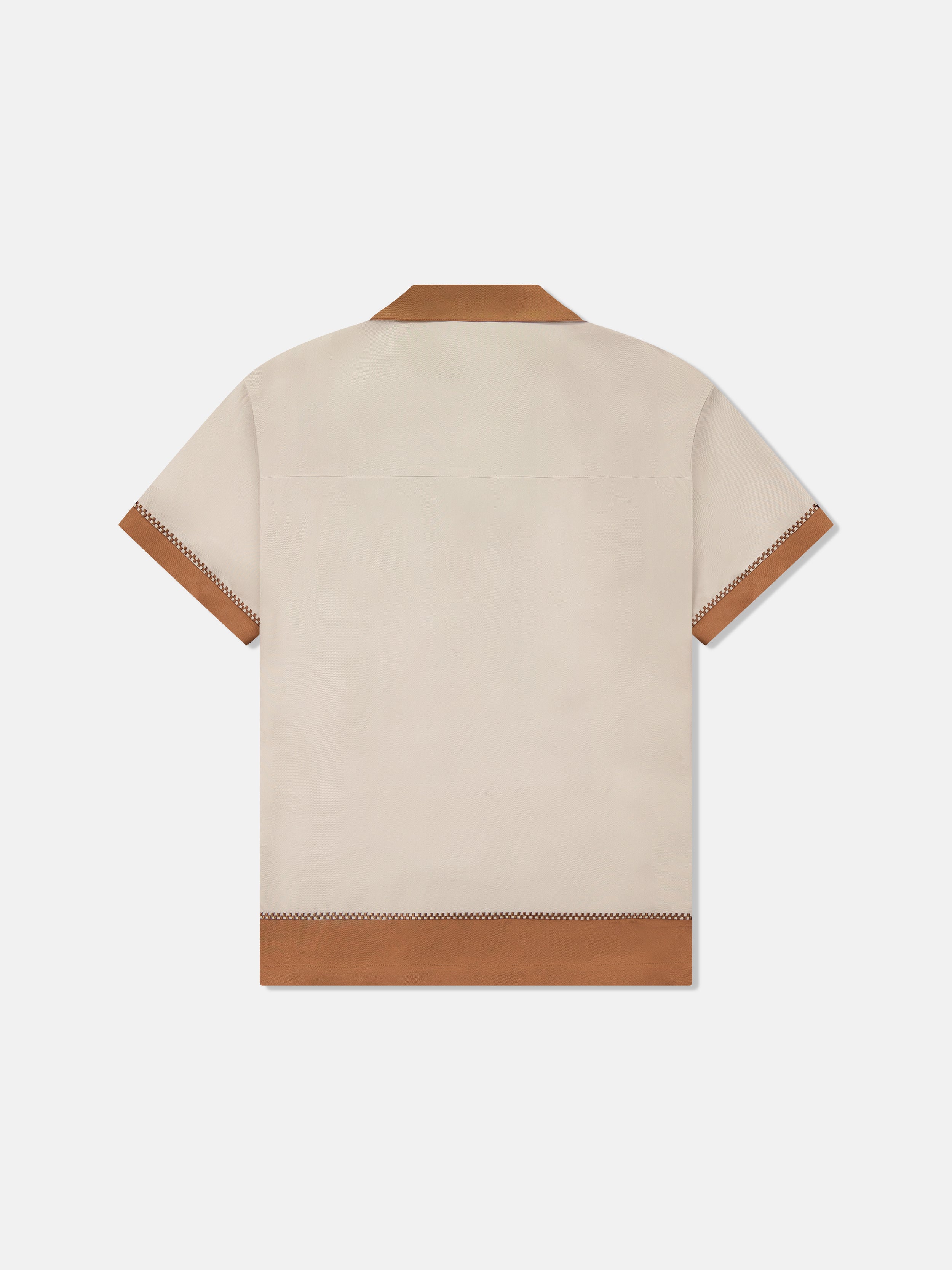 CAMPER S/S SHIRT COLORBLOCK W/ APPLIQUE - Image 2