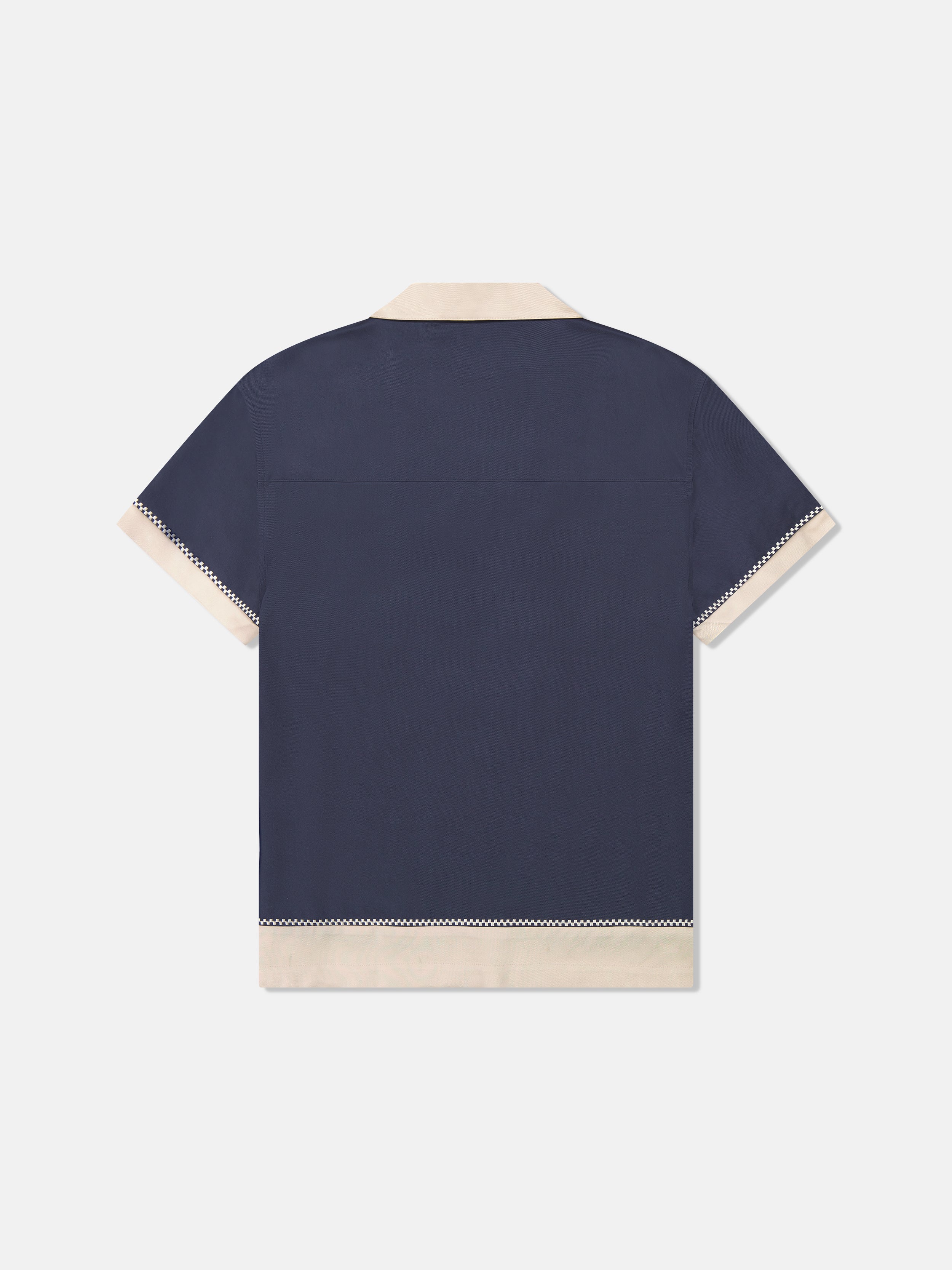 CAMPER S/S SHIRT COLORBLOCK W/ APPLIQUE - Image 3