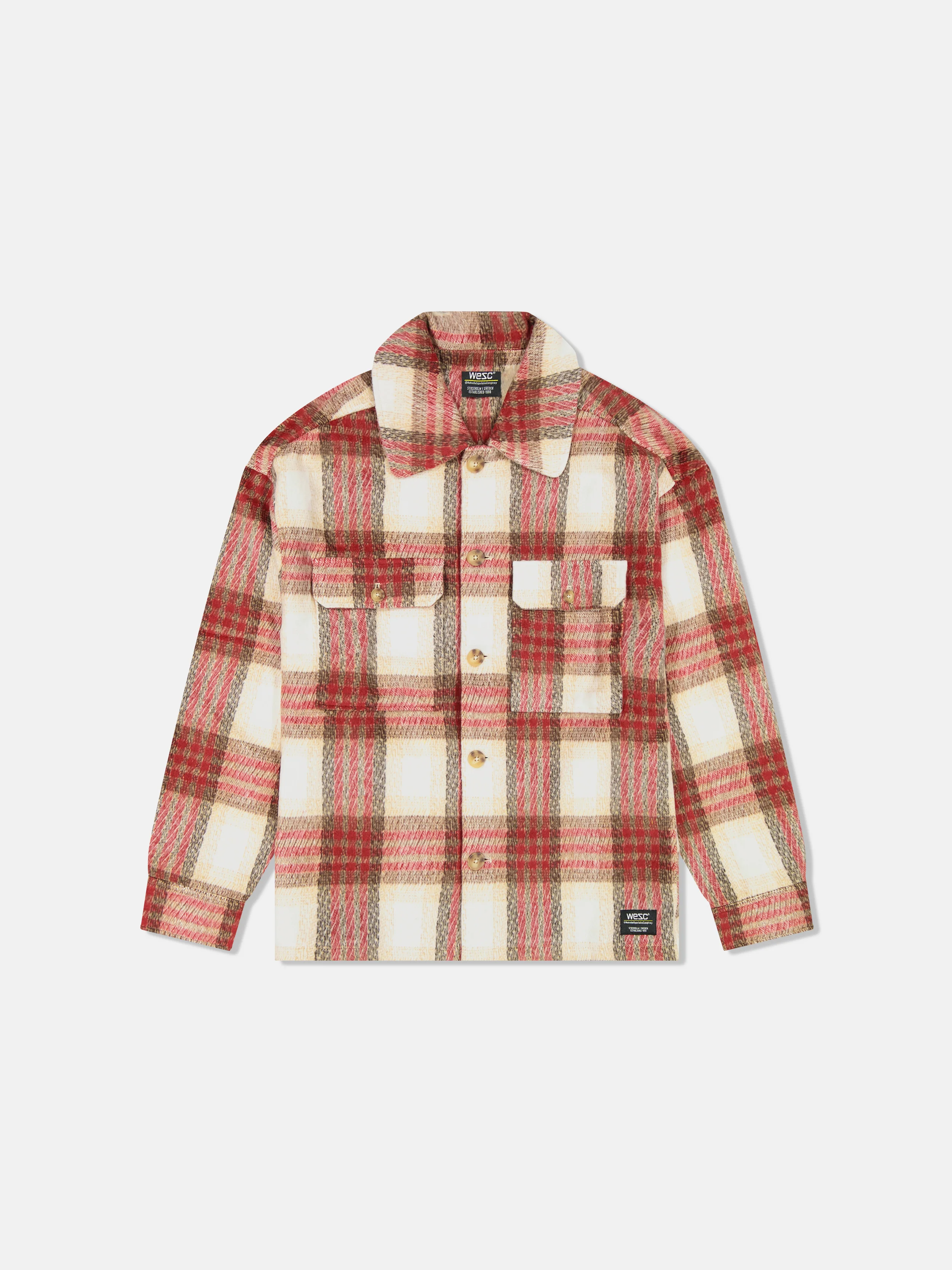 BUTTON FLANNEL JACKET - Image 2