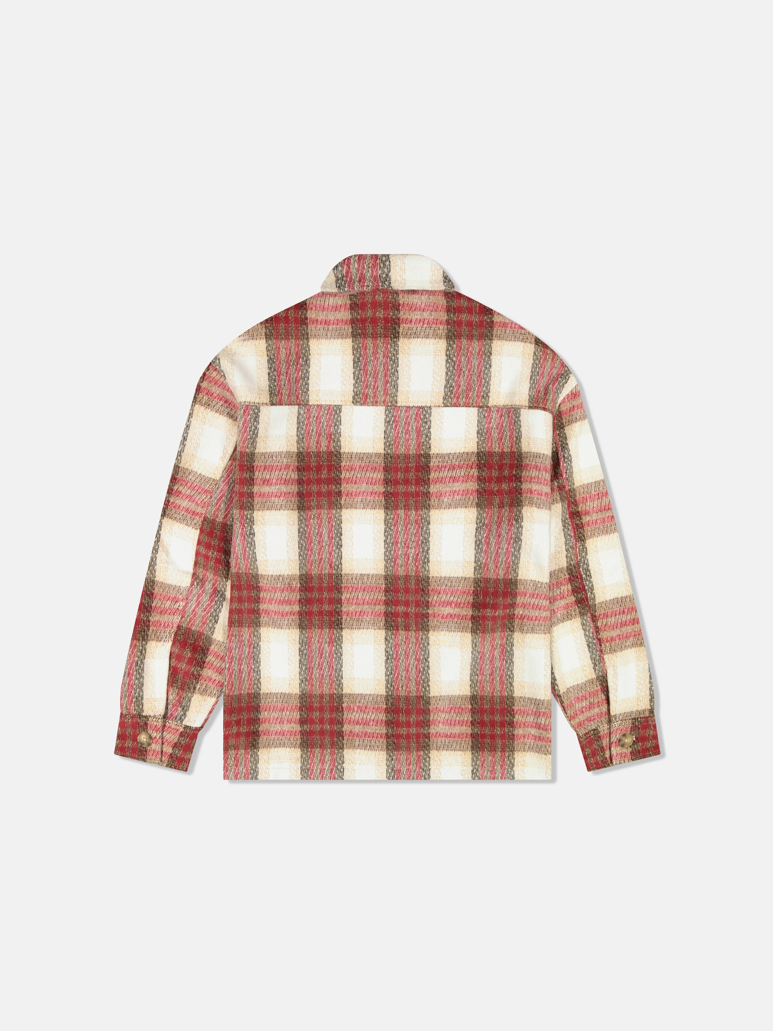 BUTTON FLANNEL JACKET - Image 3